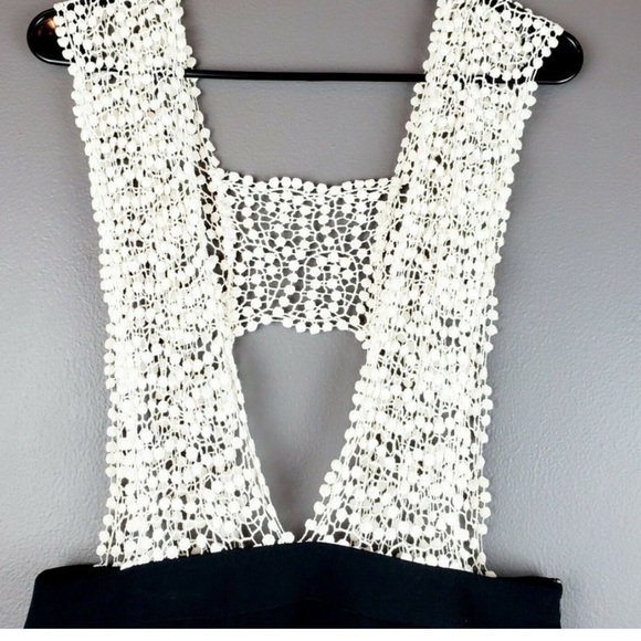 Anthro’s Hazel,Super Adorable Crochet Over-All Dress, Unique & Timeless,Size M - Picture 5 of 10